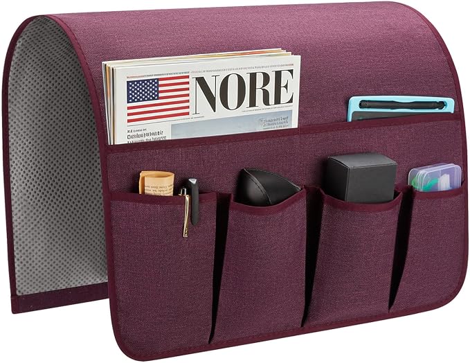 Sofa Armrest Organizer, Remote Control Holder by SYSOV