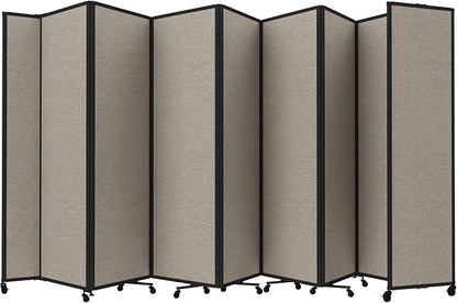 Versare Room Divider 360 Portable Wall Partition | Folding Panels | Large by VERSARE
