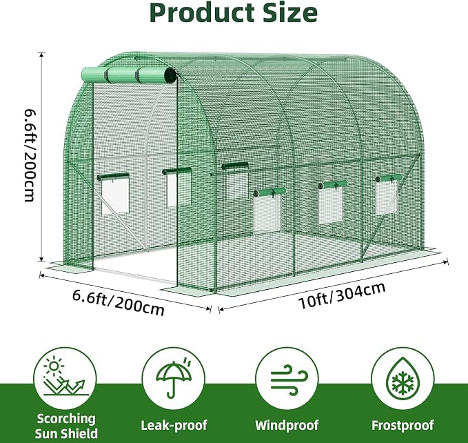Superlele Heavy Duty Walk-in Greenhouse - Image 3
