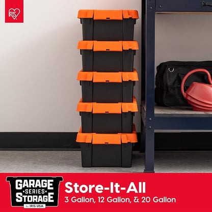 IRIS USA 12 Gallon Lockable Storage Bins - Image 6