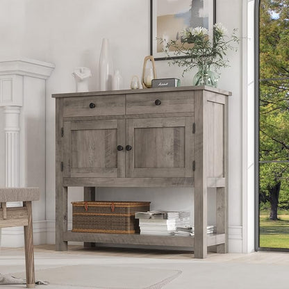 HOSTACK Farmhouse Console Table - Image 3
