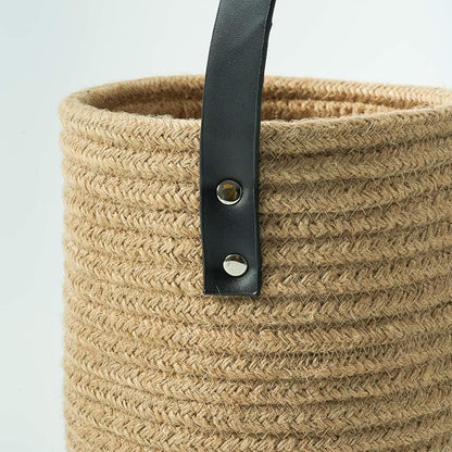 Goodpick 2 Pack Jute Wall Hanging Storage Baskets - Image 8