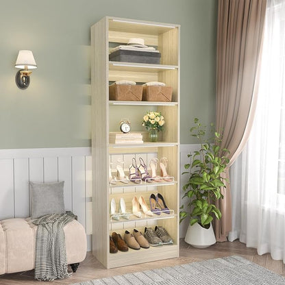 Unikito 25” Closet Organizer Systems, Freestanding Shoe Storage Shelves - Image 6