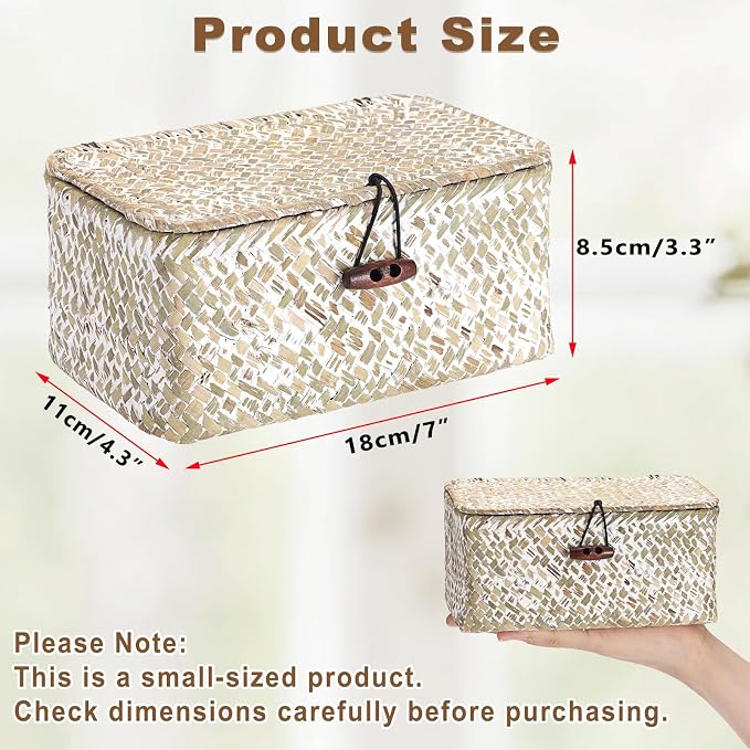 Hipiwe Mini Seagrass Basket - Image 3