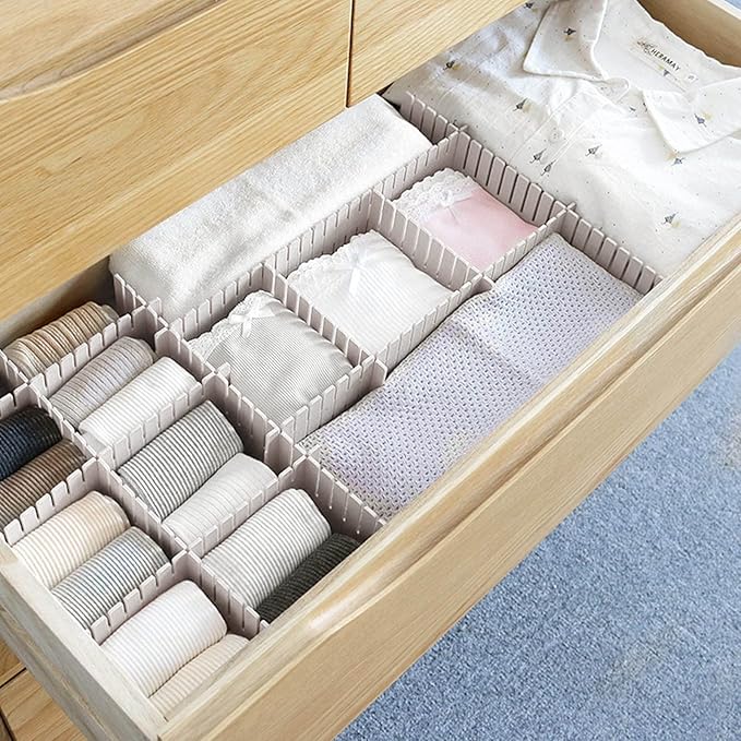 acDesign 40Pcs Grid Drawer Dividers, Adjustable Drawer Organizer - Image 5