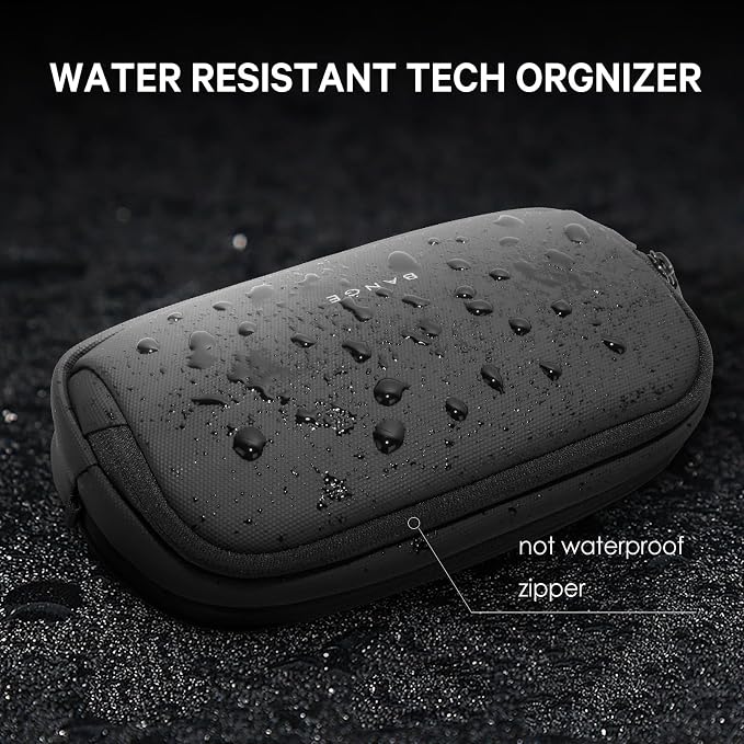 BANGE Electronics Organizer Travel Case, Water Resistant Travel Bag, Tech Pouch - Image 7