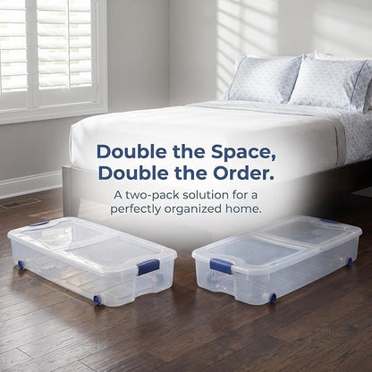 Under Bed Storage Bin 66 Quart - Image 7