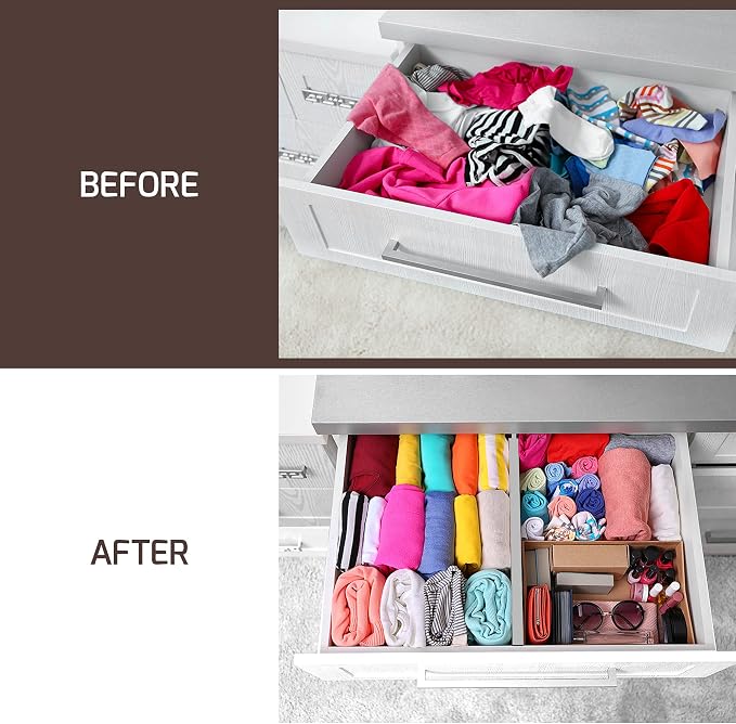Bambüsi 4 Pack Drawer Dividers - Image 8