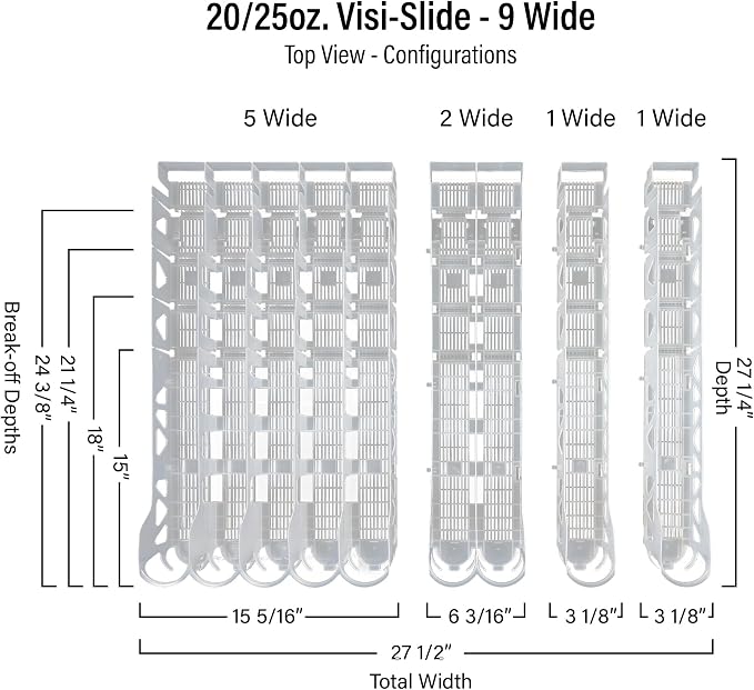 Visi-Slide 20oz Soda Beverage Dispenser - Image 2