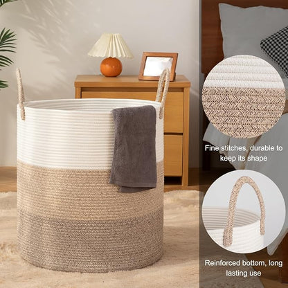 OIAHOMY 100L Laundry Hamper, Dirty Clothes Hamper - Image 4