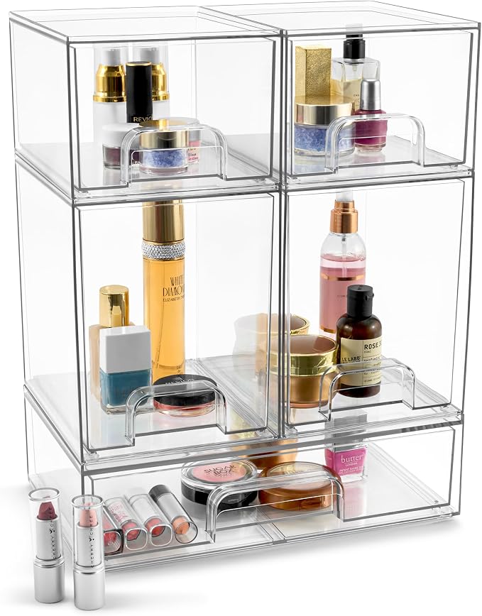 Sorbus Acrylic Storage Containers - Image 7