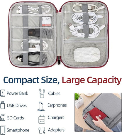 Cord Organizer Travel Case, Cable Organizer Bag - Image 3