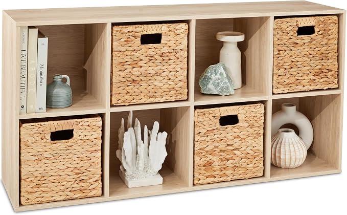Best Choice Products 8-Cube Storage Organizer, 11in Shelf Opening, Display Shelf by Unknown