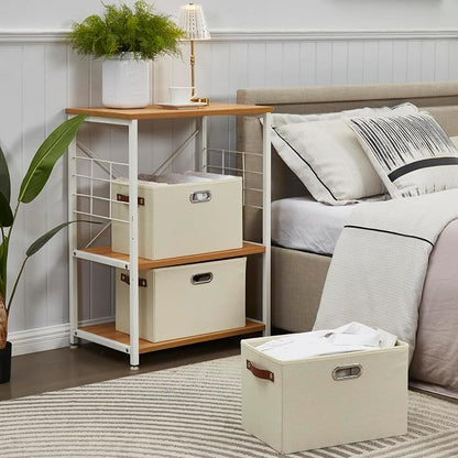Large 3-Pack Foldable Fabric Storage Bins - Image 7