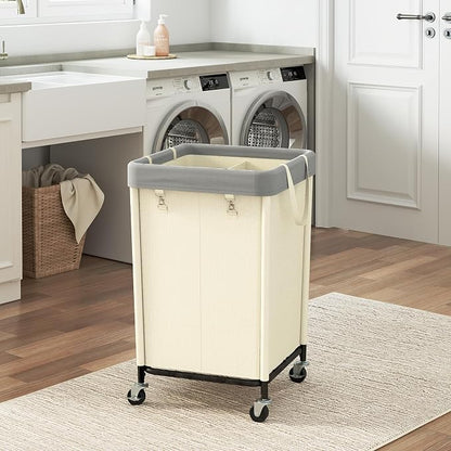 WOWLIVE 160L Rolling Laundry Hamper - Image 3