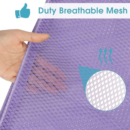 2 Pack Mesh Laundry Bags, 23 x 34 Inches Heavy Duty Mesh Laundry Bag, Large - Image 3