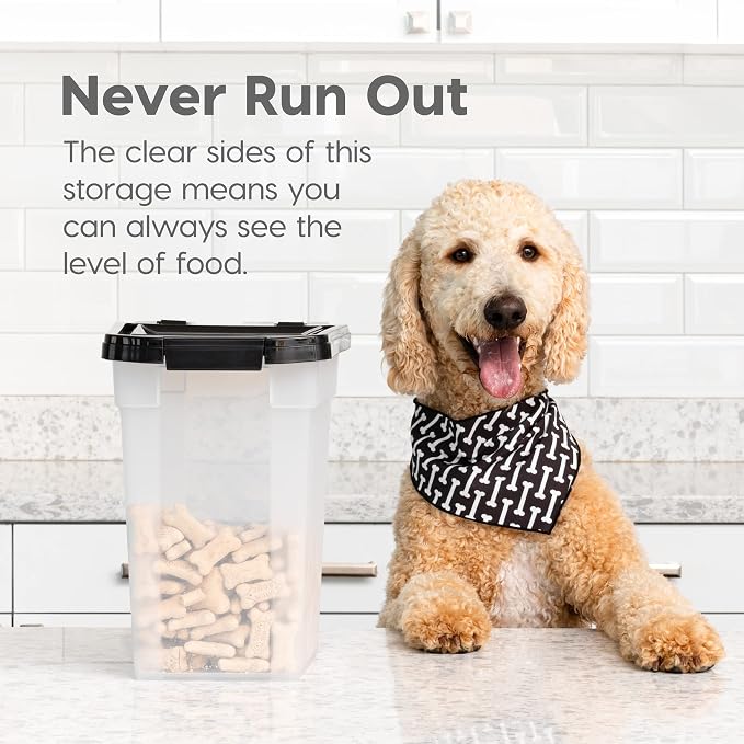 IRIS USA Airtight Dog Food Storage Container, WeatherPro, - Image 8
