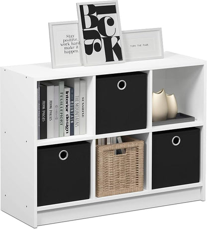 Furinno Basic 3x2 Cube Storage Bookcase Organizer by Furinno-FitsYourSpaceFitsYourBudget