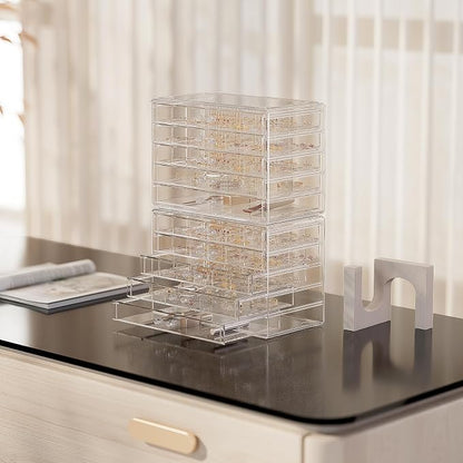 ProCase Acrylic Earrings Holder Organizer Box -Clear, 10 Layers | 158 Jewelry - Image 6