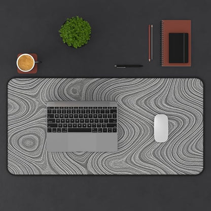 Brushed Metal Texture Desk Mat - Image 2