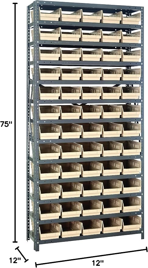 Quantum Storage Systems 1275-102IV Steel Shelving Unit - Image 2