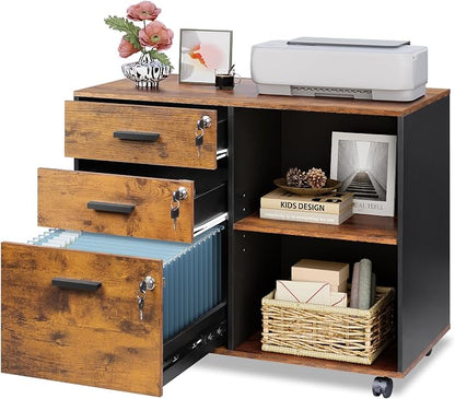 DEVAISE 3-Drawer File Cabinet by DEVAISE