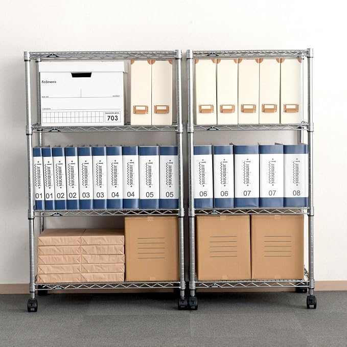 Doshisha NLH7612-4 Luminous Rack, Steel Rack, Commercial Use, Load Capacity - Image 12
