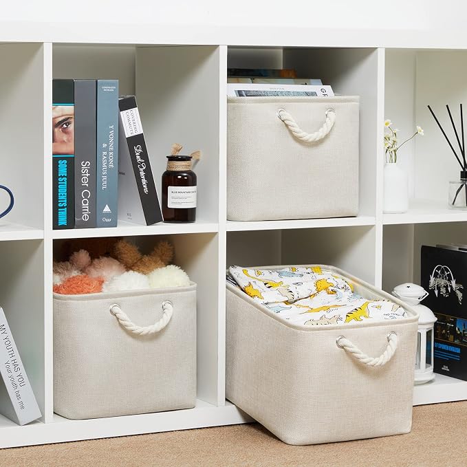 Bidtakay Baskets Collapsible Large Toy Storage Baskets - Image 3