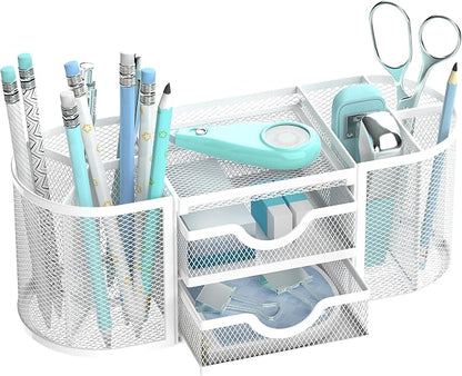 SUPEASY Mesh Desk Organizer, Desk Organizers and Accessories, Pen Holder by SUPEASY