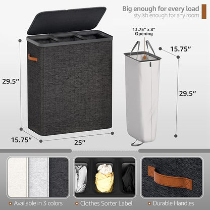 Sorbus Laundry Hamper with Lid - Image 2