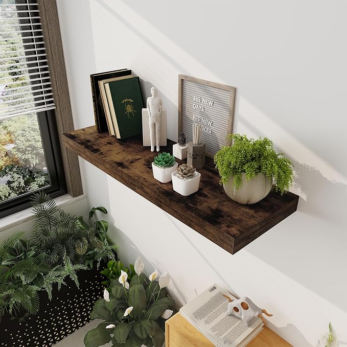 Floating Shelves 36 Inch Long, 12 Inch Deep Floating Shelves - Image 2