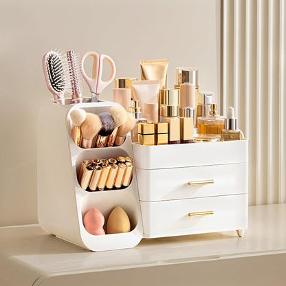 HBlife Makeup Organizer with Brush Holder - Image 2