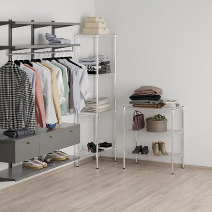 18" Deep x 30" Wide x 34" Height Wire Shelving Kit | 3-Tier | NSF Commercial - Image 7