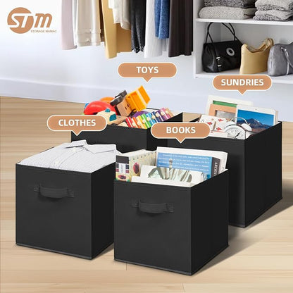 STORAGE MANIAC Storage Cubes, 11 Inch Collapsible Storage Bins - Image 2