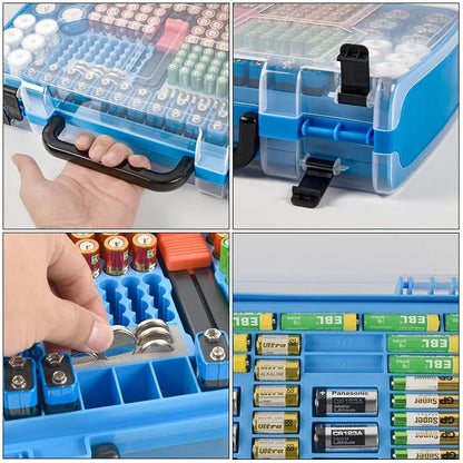 Battery Storage Organizer Case Holder Box - Image 4