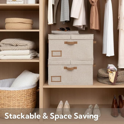 StorageWorks Large Clothes Storage Bins, Fabric Boxes - Image 5