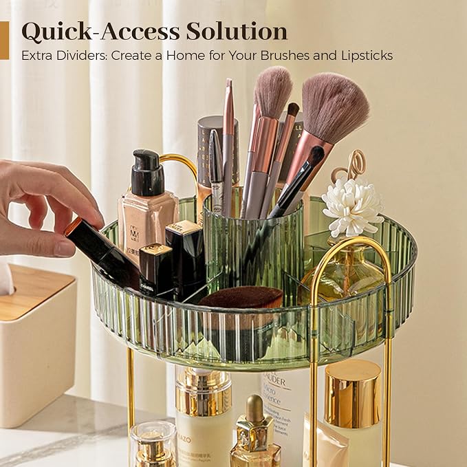 Aveniee Rotating Makeup Organizer - Image 8