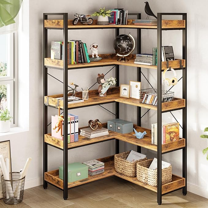 Rolanstar Bookshelf 5 Tier - Image 2