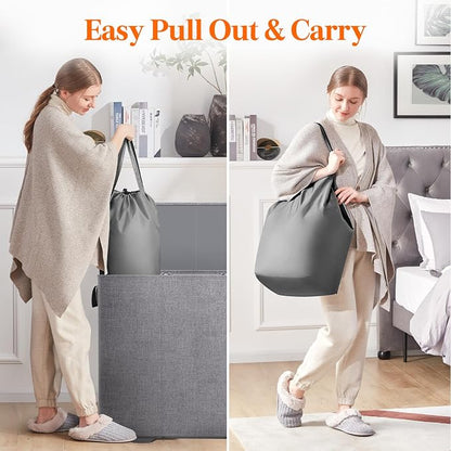 Lifewit Triple Laundry Hamper - Image 5