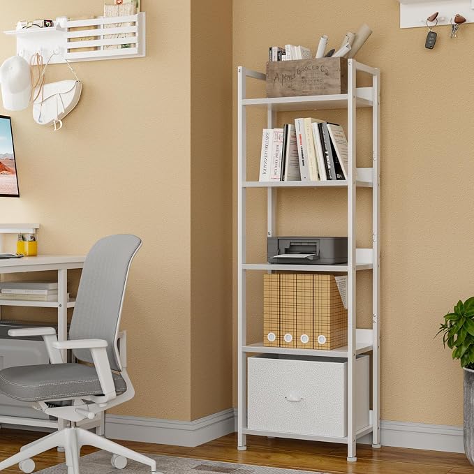 Furologee 5 Tier Bookshelf - Image 7