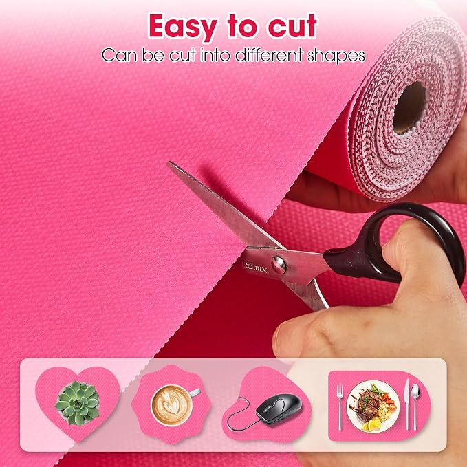 Drawer and Shelf Liner, Non-Slip Kitchen Cabinet Liners Non-Adhesive Thick - Image 4