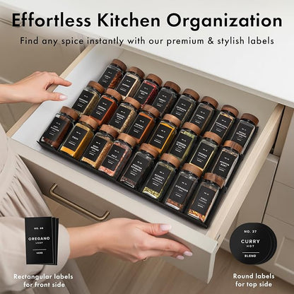 EDELHAUS® Square Spice Jars - Image 3