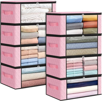 Fab totes 35L Closet Organizers and Storage, Foldable Under Bed Storage by Fabtotes