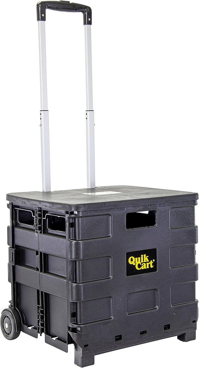 dbest products Quik Cart Sport Collapsible Rolling Crate on Wheels by dbestproductsInc