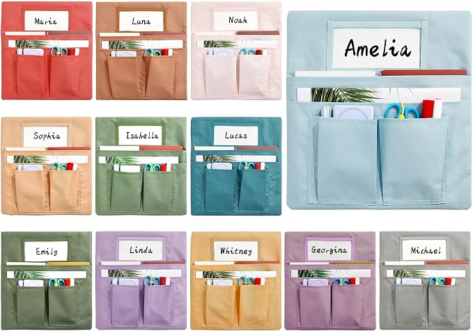 gisgfim 12 Pcs Small Chair Pockets by gisgfim