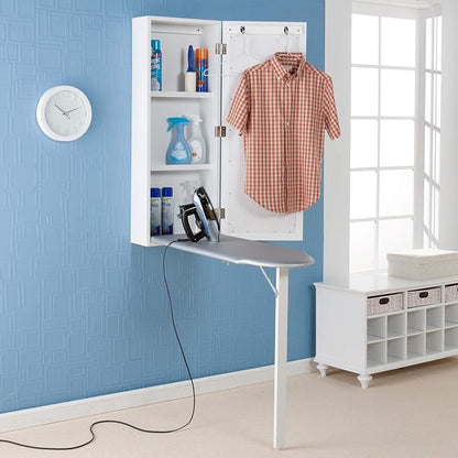 SEI Furniture Wall Mount Fold Out Ironing Center, 16 W x 7 D x 42 H - Image 2