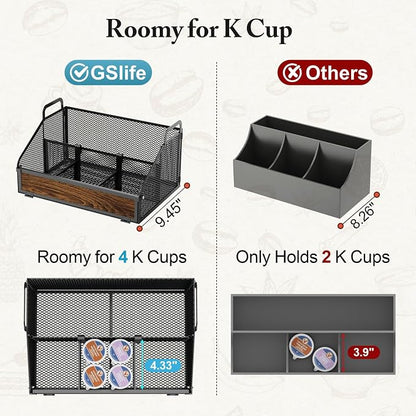 GSlife Countertop Coffee Station Organizer - Image 6