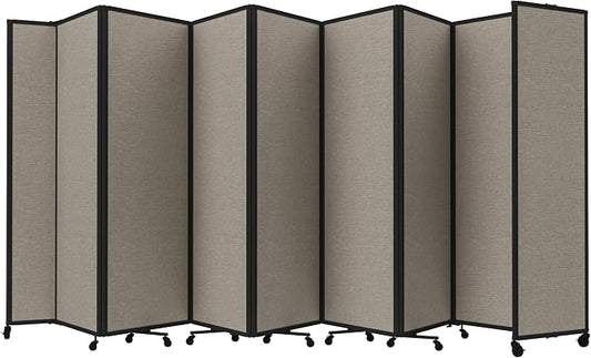 Versare Room Divider 360 Portable Wall Partition | Folding Panels | Large by VERSARE