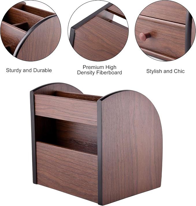 Siveit Wooden Desktop Organizer - Image 3