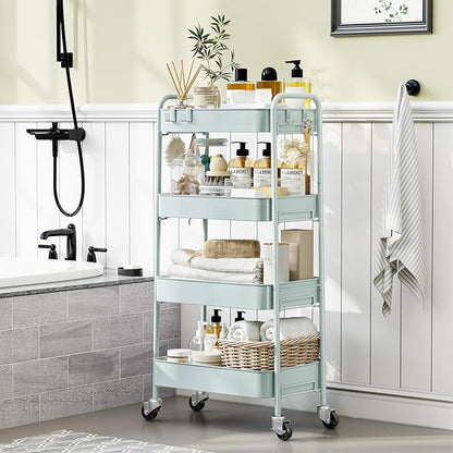 TOOLF 4-Tier Rolling Cart - Image 7